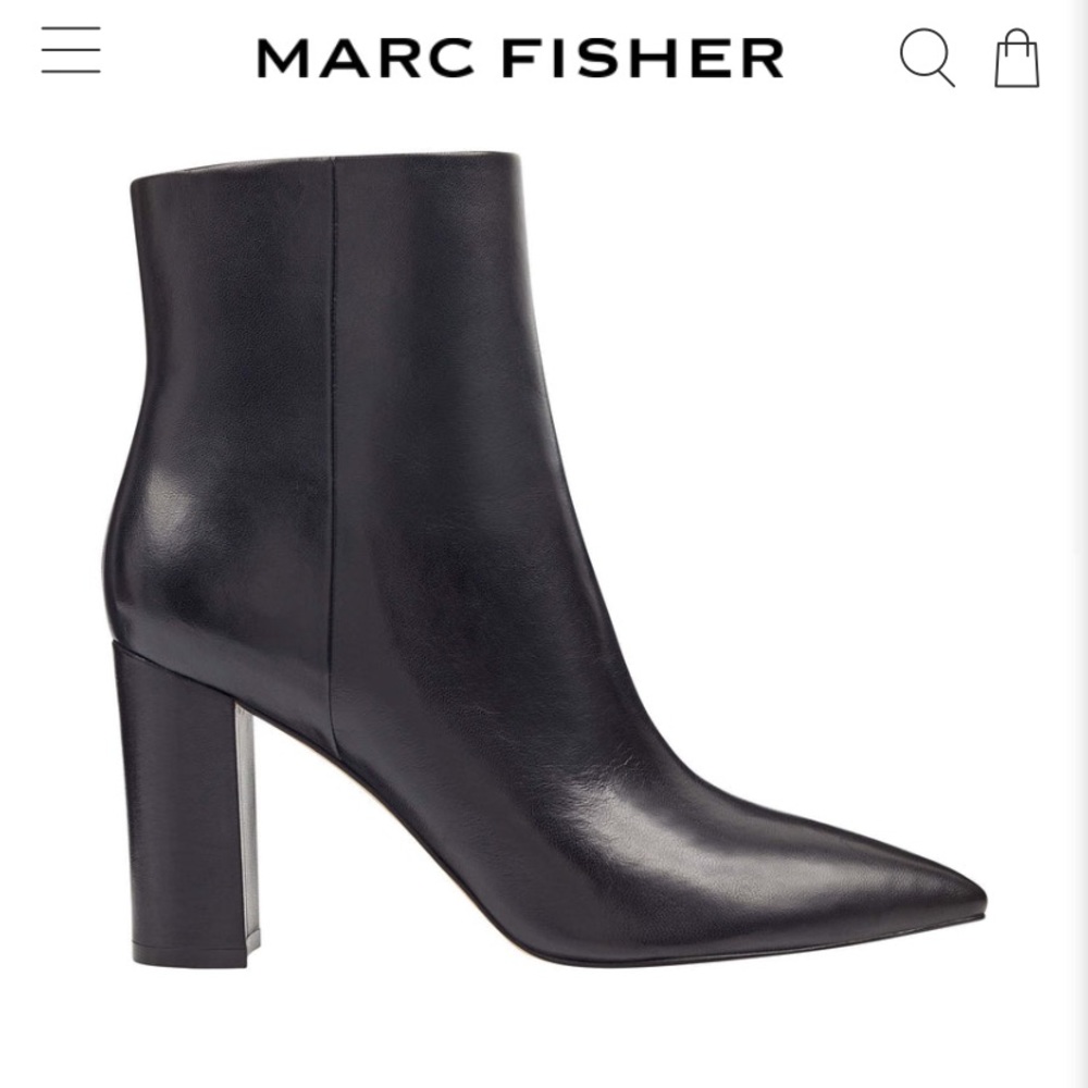 Marc Fisher Ulani leather bootie